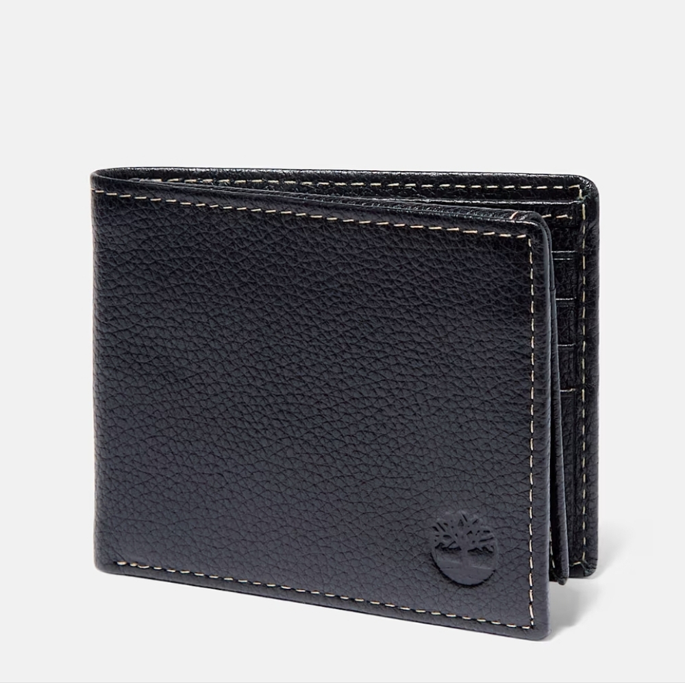 Timberland Black Key and Card Holder with Vibrant Box